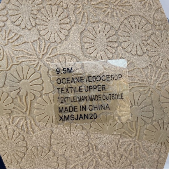 Esprit Crisscross Navy Blue Espadrille Wedge - Picture 11 of 11